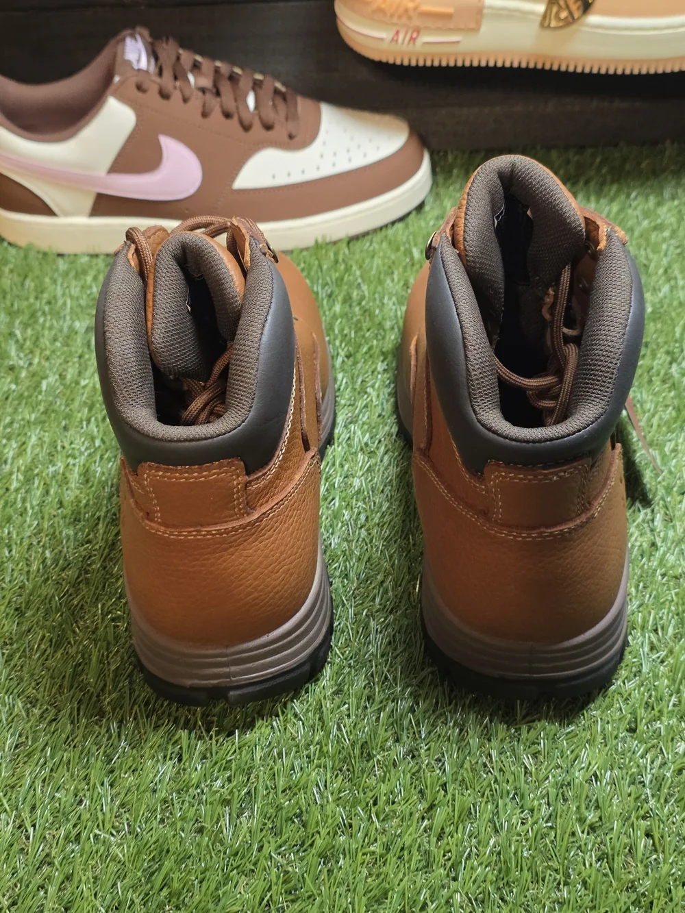 Wolverine Men's Tan Brown Work Boots